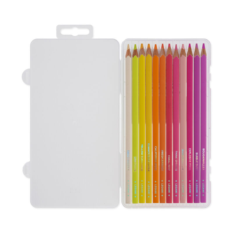 Back to School | Legami Set Of 12 Colouring Pencils Sunset Palette by Weirs of Baggot Street