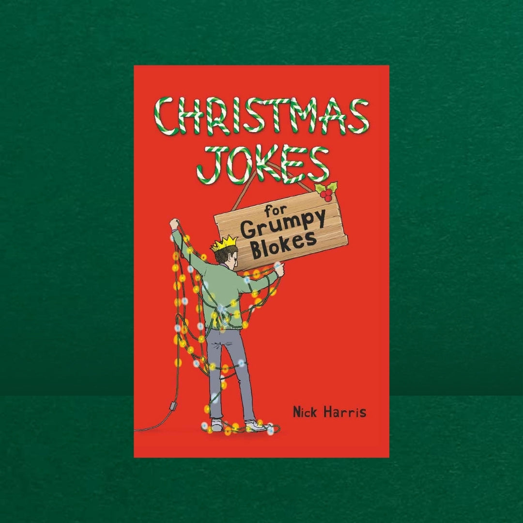 Brilliant Books Christmas Jokes For Grumpy Blokes - Nick Harris by Weirs of Baggot Street