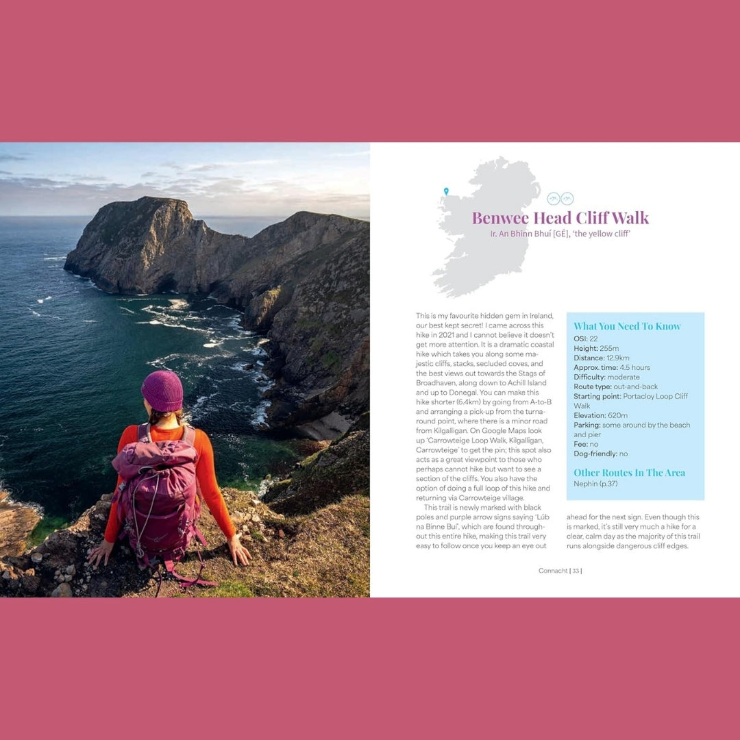 Brilliant Books _ Hike Life_ My 50 Favourite Hikes in Ireland - Rozanna Purcell by Weirs of Baggot Street