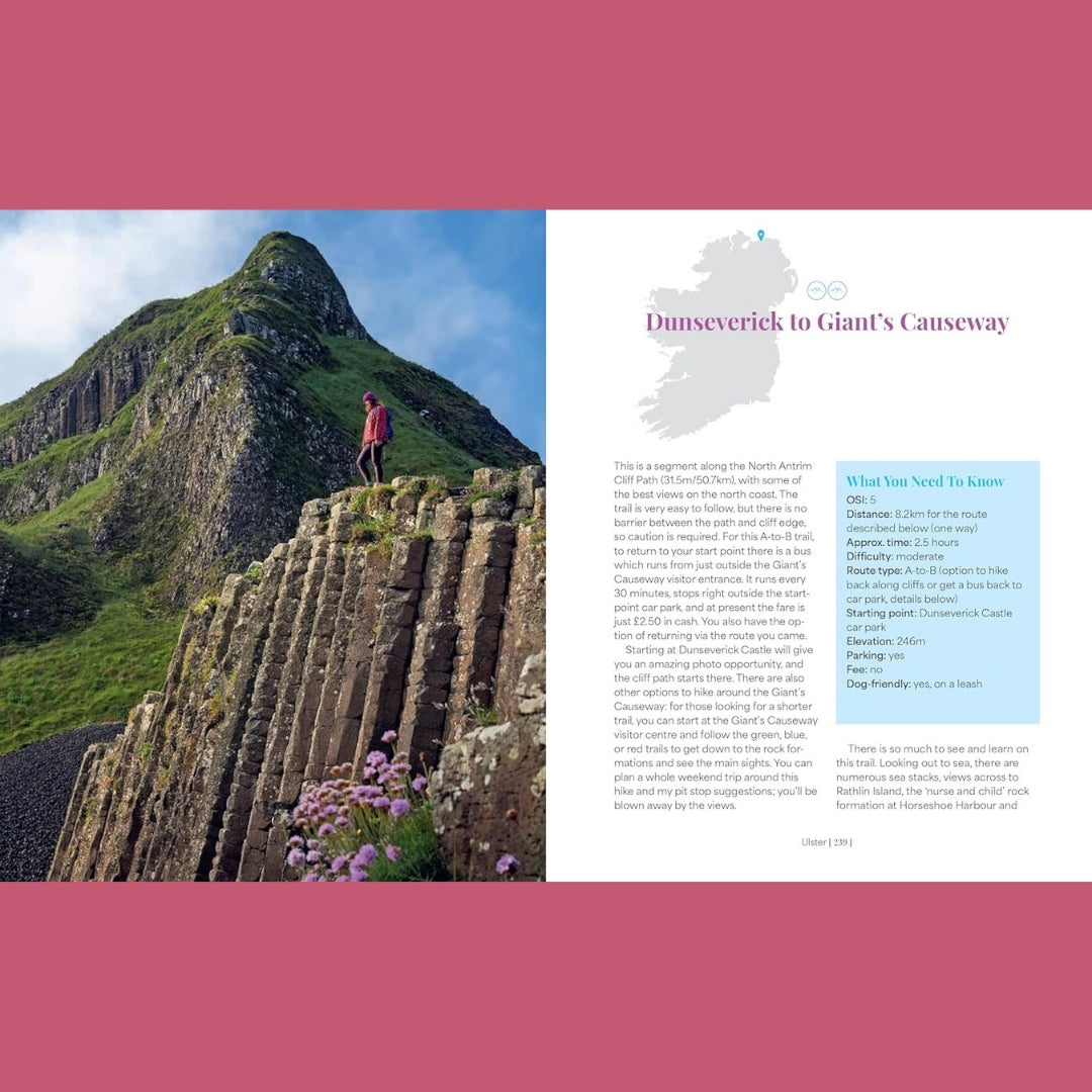 Brilliant Books _ Hike Life_ My 50 Favourite Hikes in Ireland - Rozanna Purcell by Weirs of Baggot Street