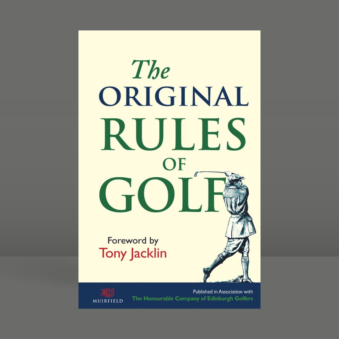 Brilliant Books _ The Original Rules of Golf - Original Rules - Tony Jacklin by Weirs of Baggot Street