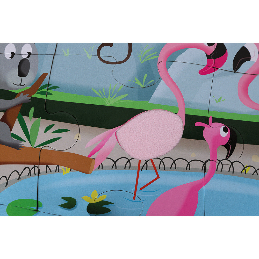 Bubs & Kids Janod Tactile Puzzle Zoo by Weirs of Baggot Street