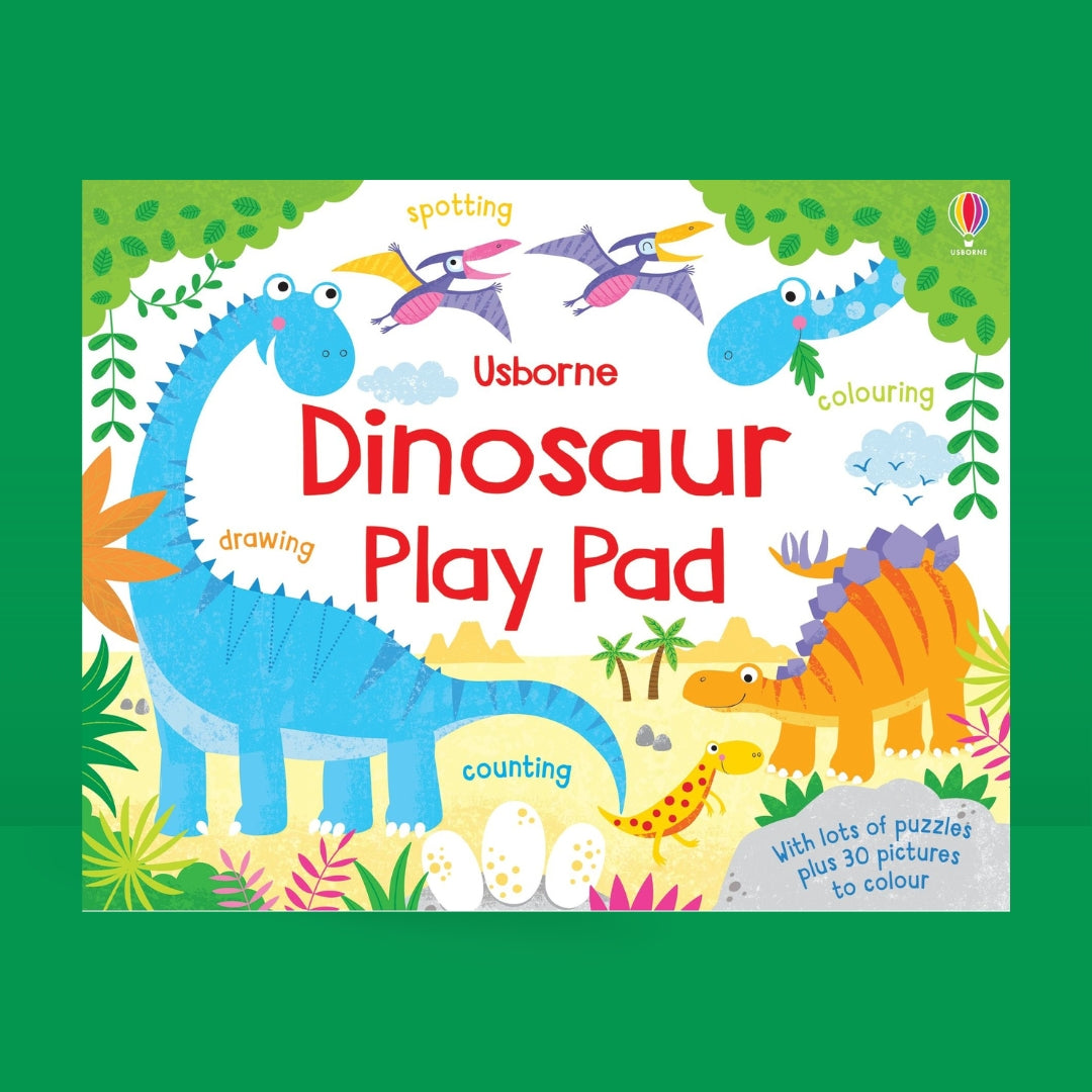 Bubs & Kids Little Bookworms Usborne Dinosaur Play Pad by Weirs of Baggot Street