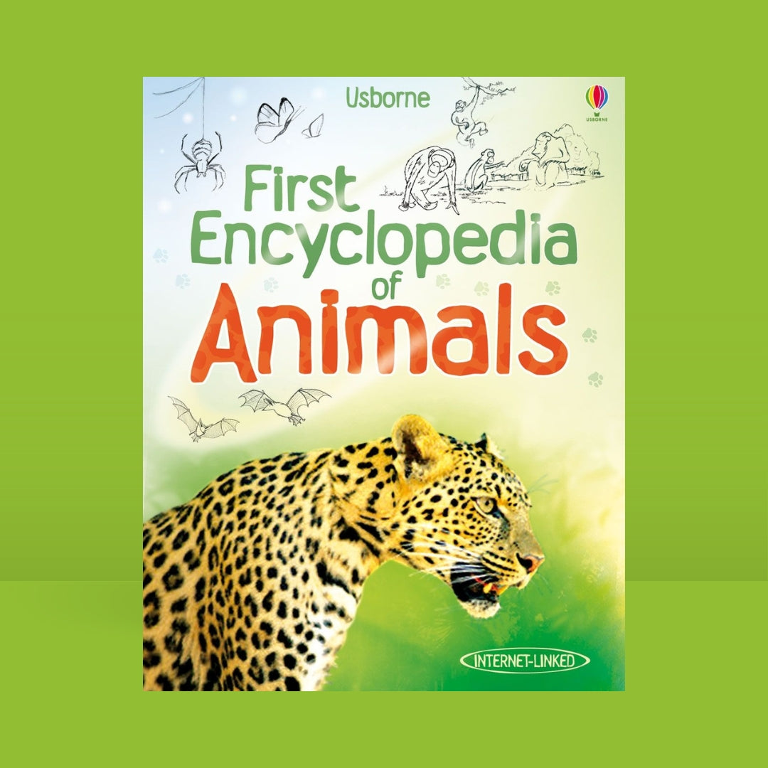 Bubs & Kids Little Bookworms Usborne First Encyclopedia Of Animals by Weirs of Baggot Street
