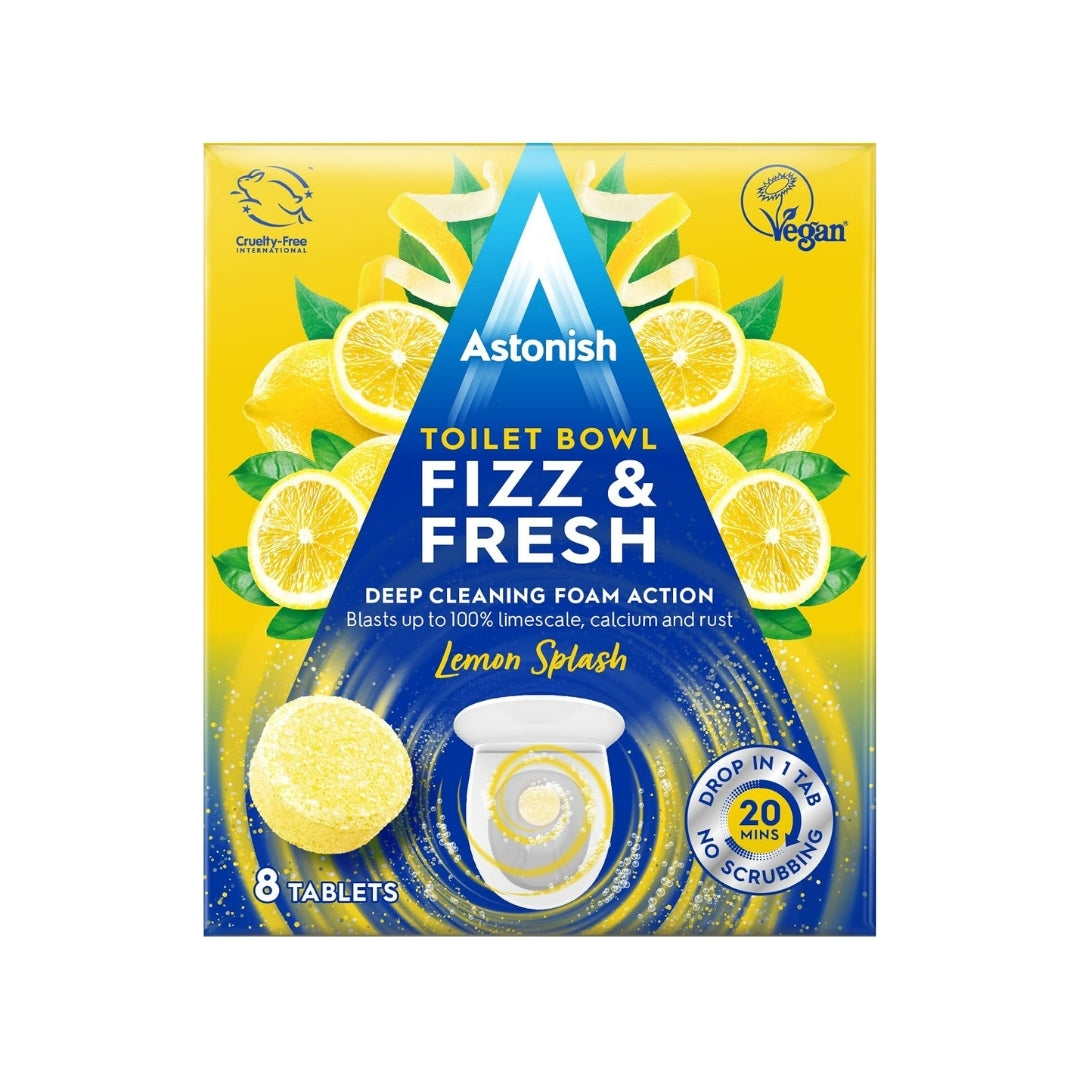 Cleaning Accessories Astonish Toilet Bowl Fizz&Fresh Lemon  by Weirs of Baggot Street