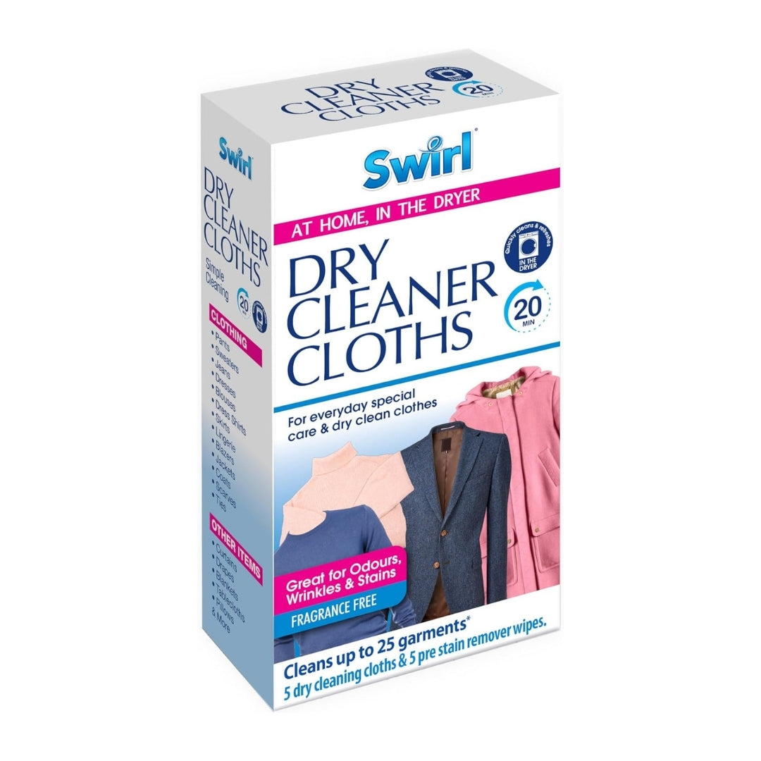 Cleaning Accessories Swirl Dry Cleaner Cloth & Stain Remover 5pk by Weirs of Baggot Street