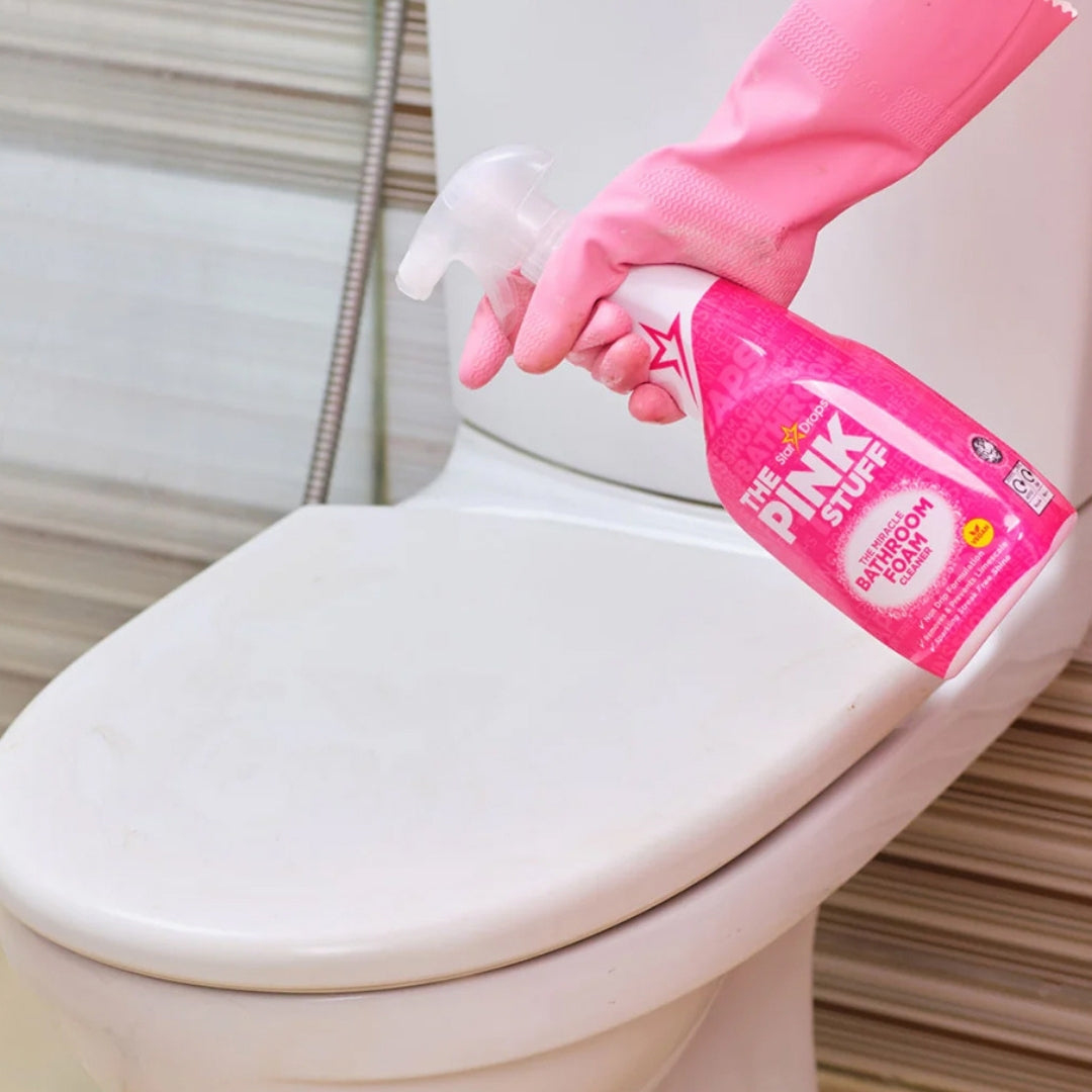 Cleaning Accessories The Pink Stuff Bathroom Cleaner 850ml by Weirs of Baggot Street