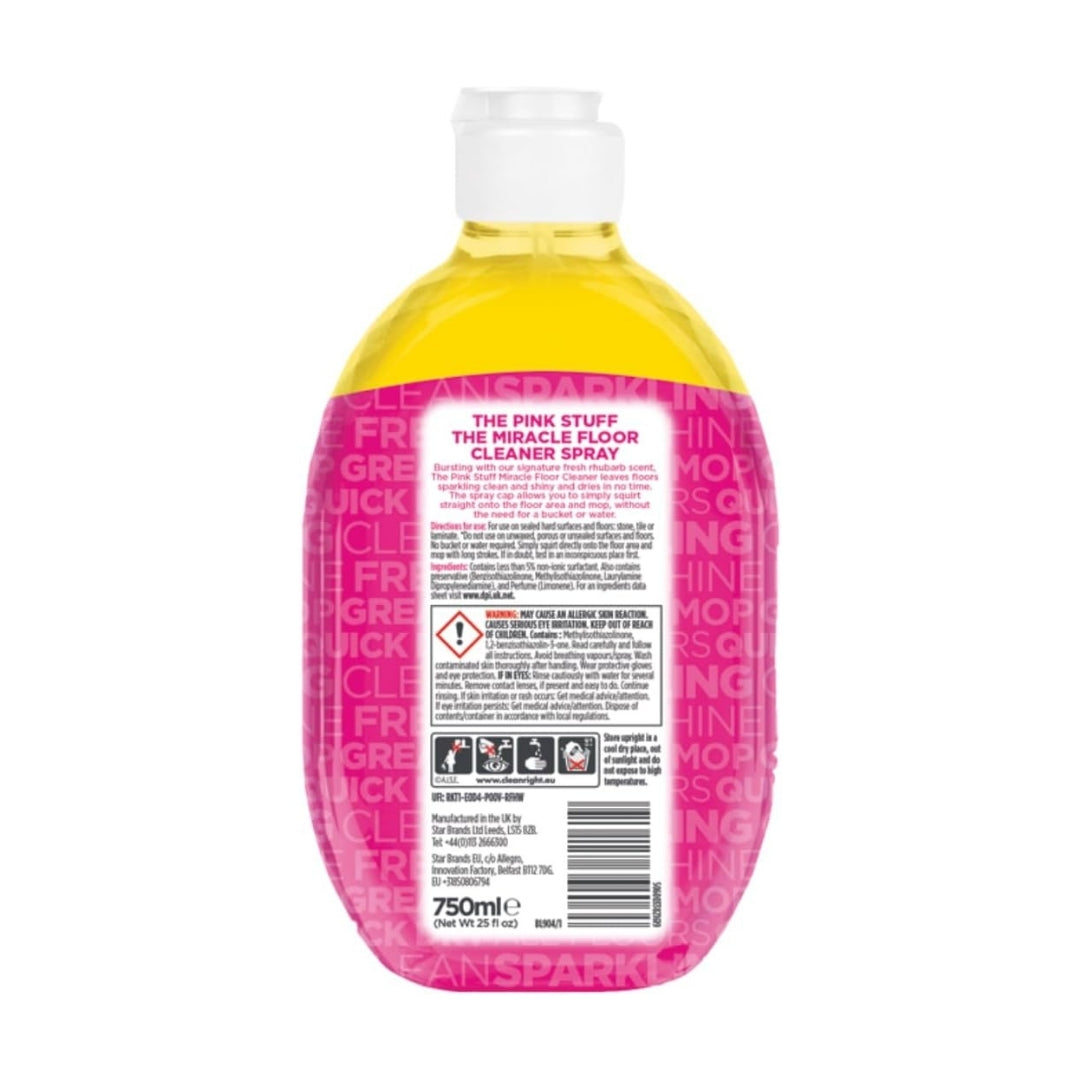 Cleaning Accessories The Pink Stuff Cleaner Direct To Floor 750ml by Weirs of Baggot Street