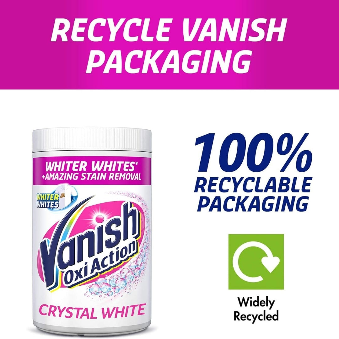 Cleaning Accessories Vanish Oxi Action White 470gr by Weirs of Baggot Street