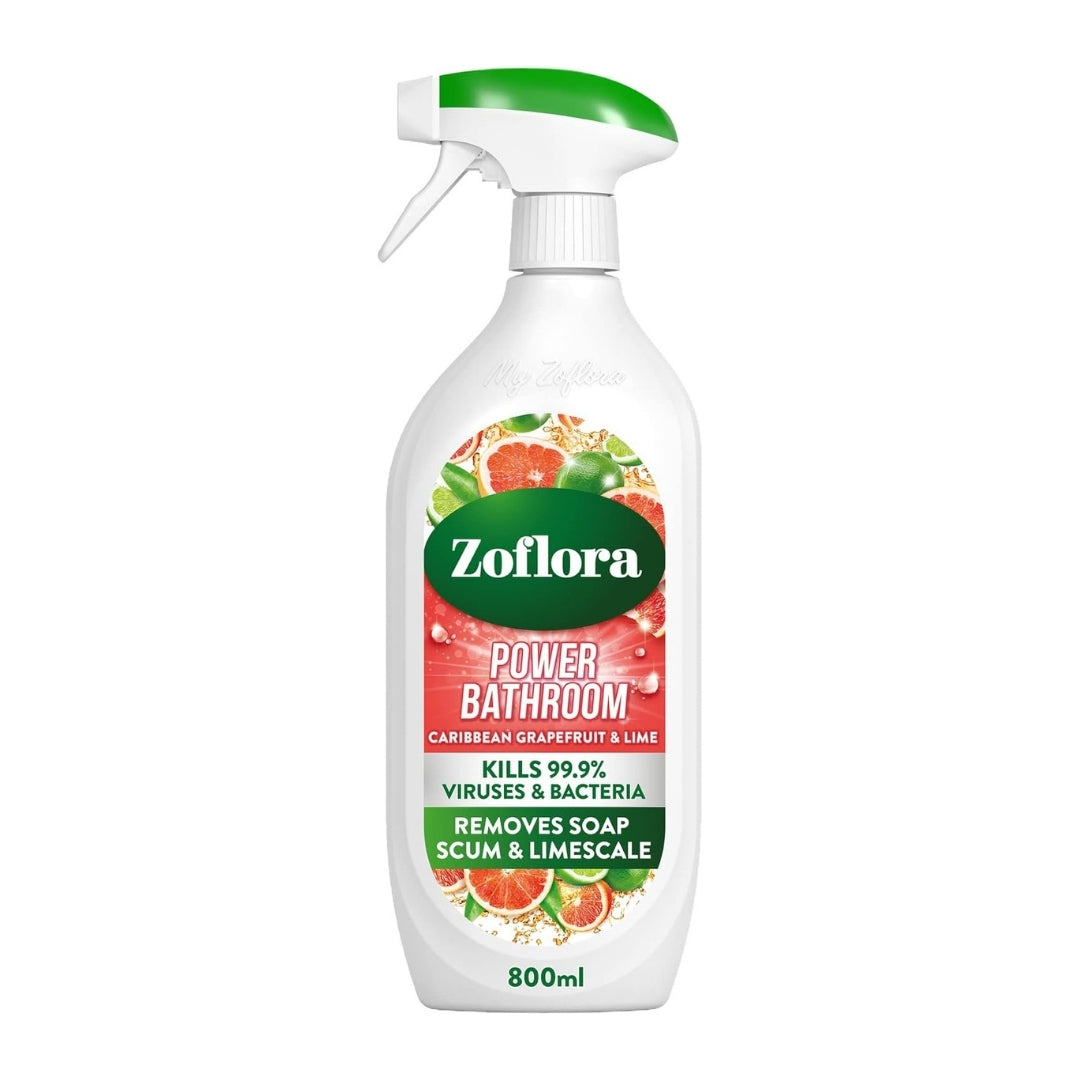 Cleaning Accessories Zoflora Bathroom Grapefruit & Lime 800ml by Weirs of Baggot Street