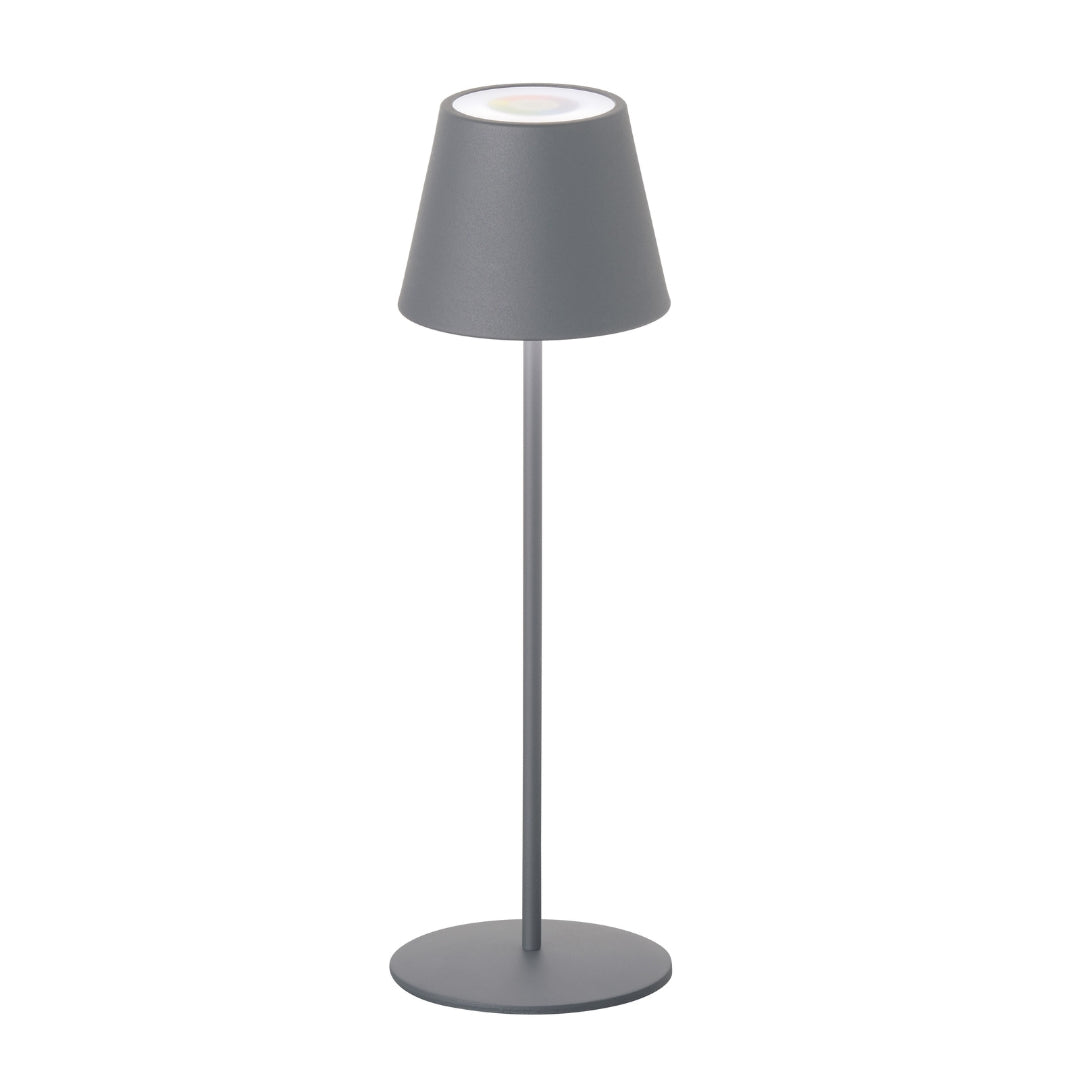 Clever Gadgets FH Lighting Cosenza Outdoor LED Table Lamp Sand Grey by Weirs of Baggot Street