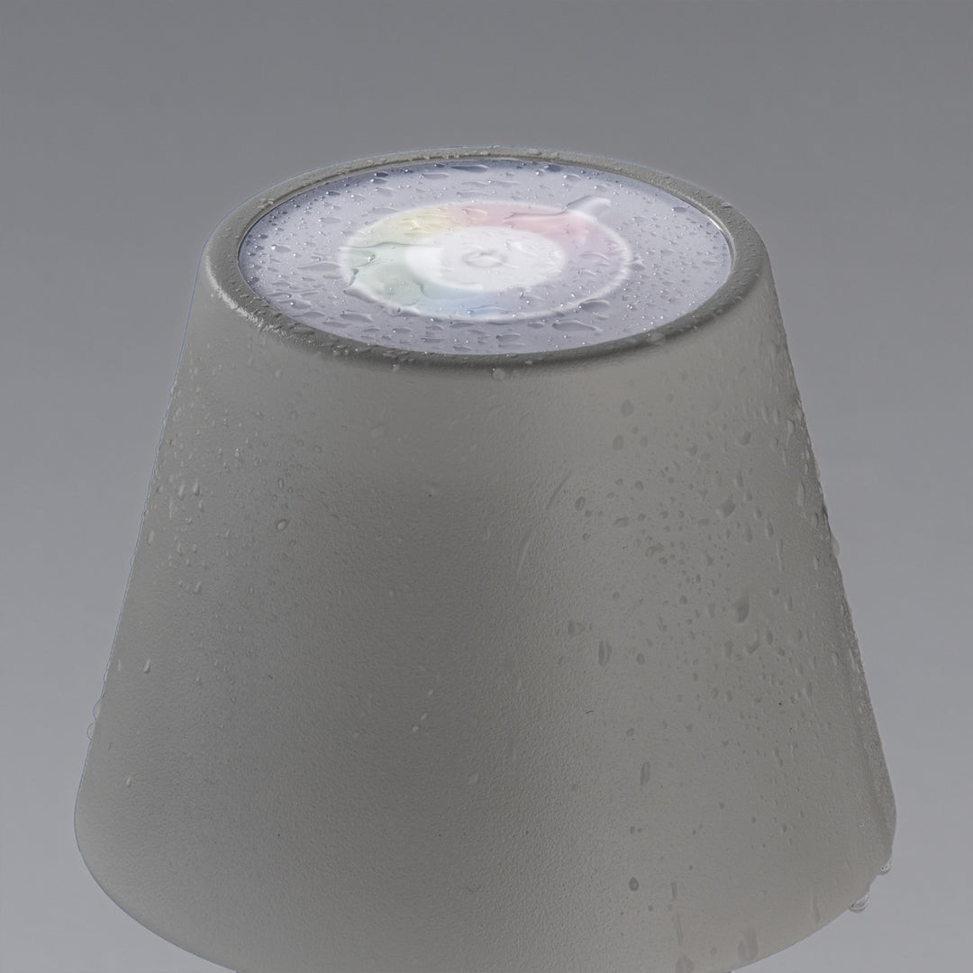 Clever Gadgets FH Lighting Cosenza Outdoor LED Table Lamp Sand Grey by Weirs of Baggot Street