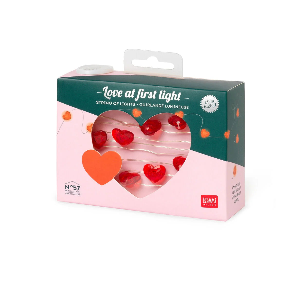 Clever Gadgets Legami Led String Lights Heart by Weirs of Baggot Street