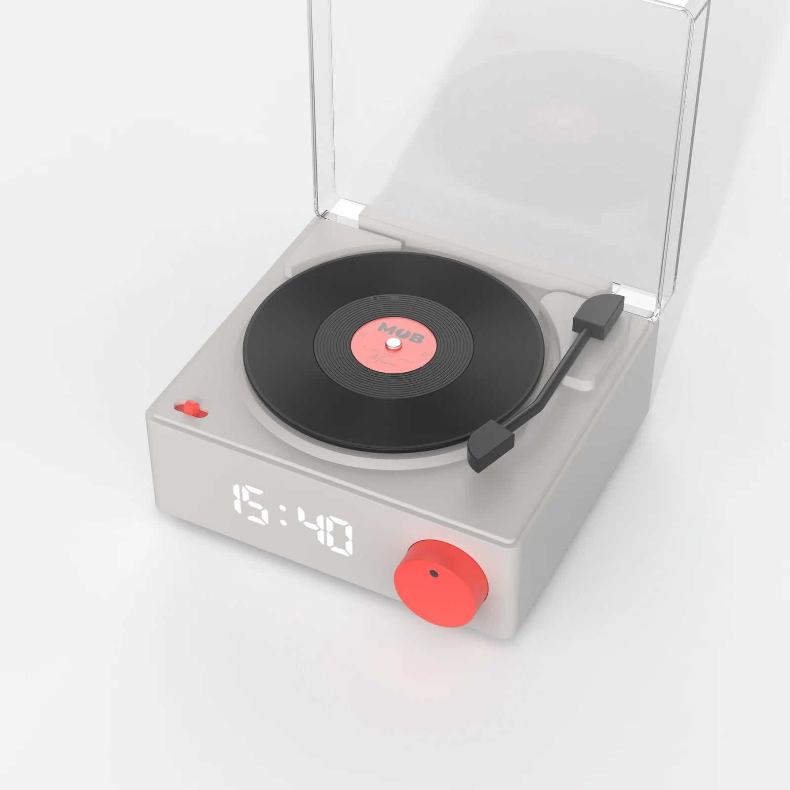 Clever Gadgets | MOB Vintage Record Player - Speaker & Alarm Clock by Weirs of Baggot Street