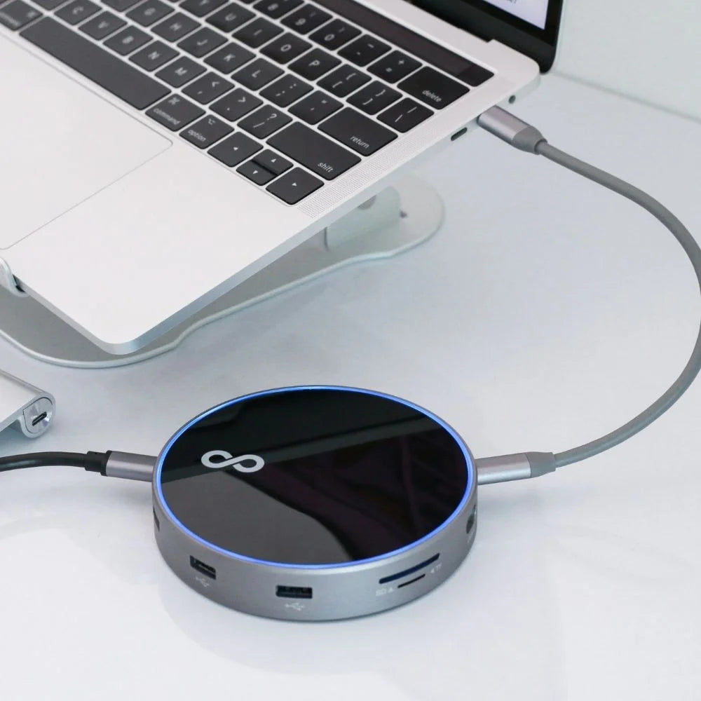 Clever Gadgets | Moovy 12-in-1 USB-C Hub Station With Wireless Charging + Power Bank by Weirs of Baggot Street