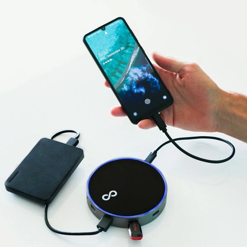 Clever Gadgets | Moovy 12-in-1 USB-C Hub Station With Wireless Charging + Power Bank by Weirs of Baggot Street