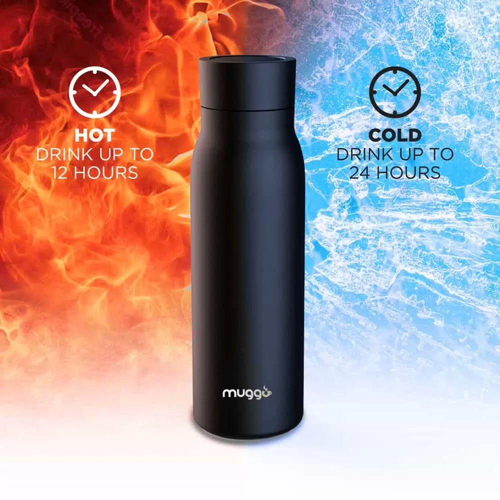 Clever Gadgets | Muggo Boost Smart Water Bottle White by Weirs of Baggot Street