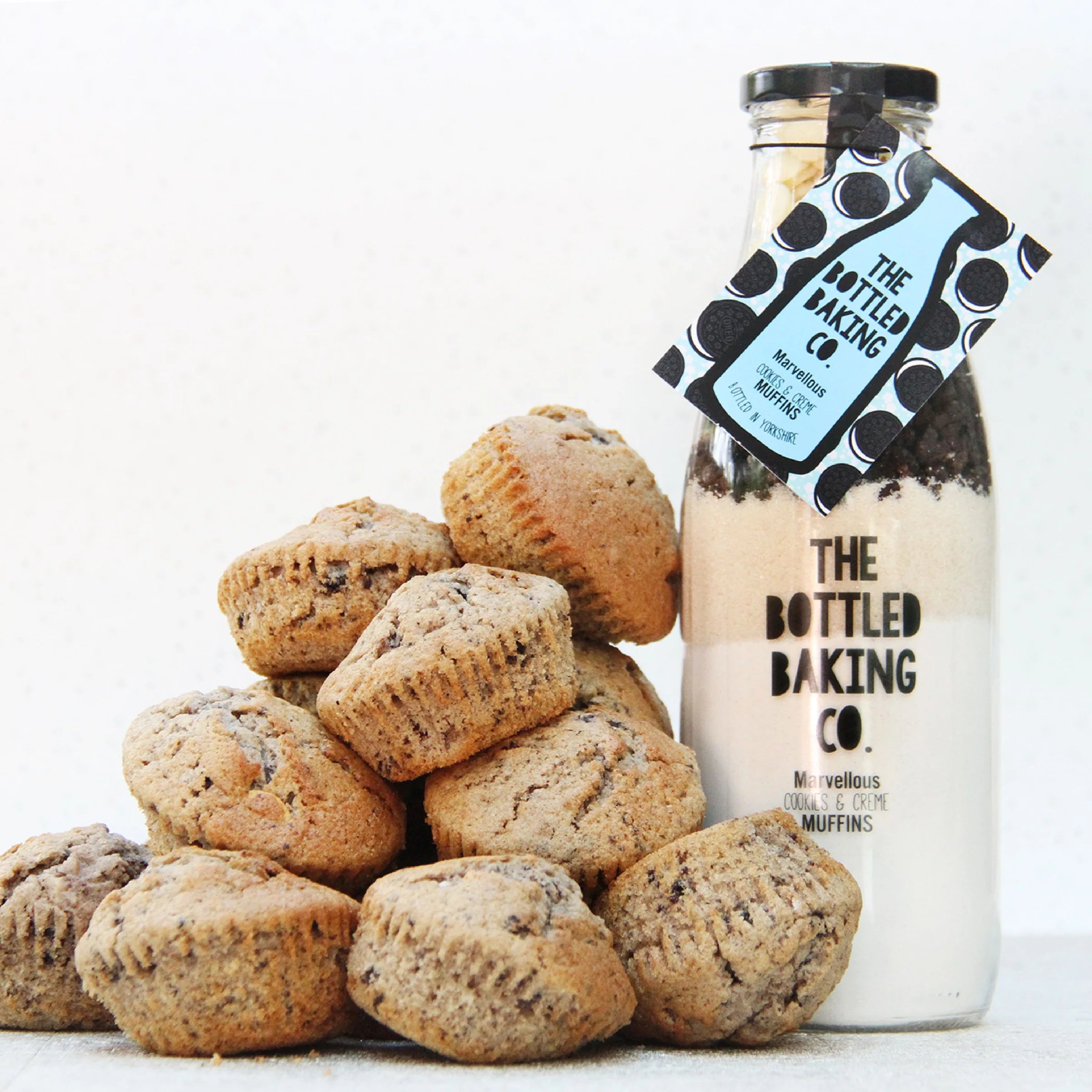 The Bottled Baking Co. | Cookies Crème Muffin Baking Mix by Weirs of Baggot Street