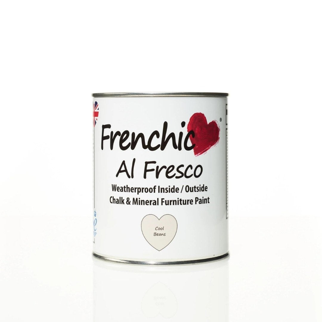 Cool Beans Frenchic Paint Al Fresco Inside _ Outside Range by Weirs of Baggot Street Irelands Largest and most Trusted Stockist of Frenchic Paint. Shop online for Nationwide and Same Day Dublin Delivery