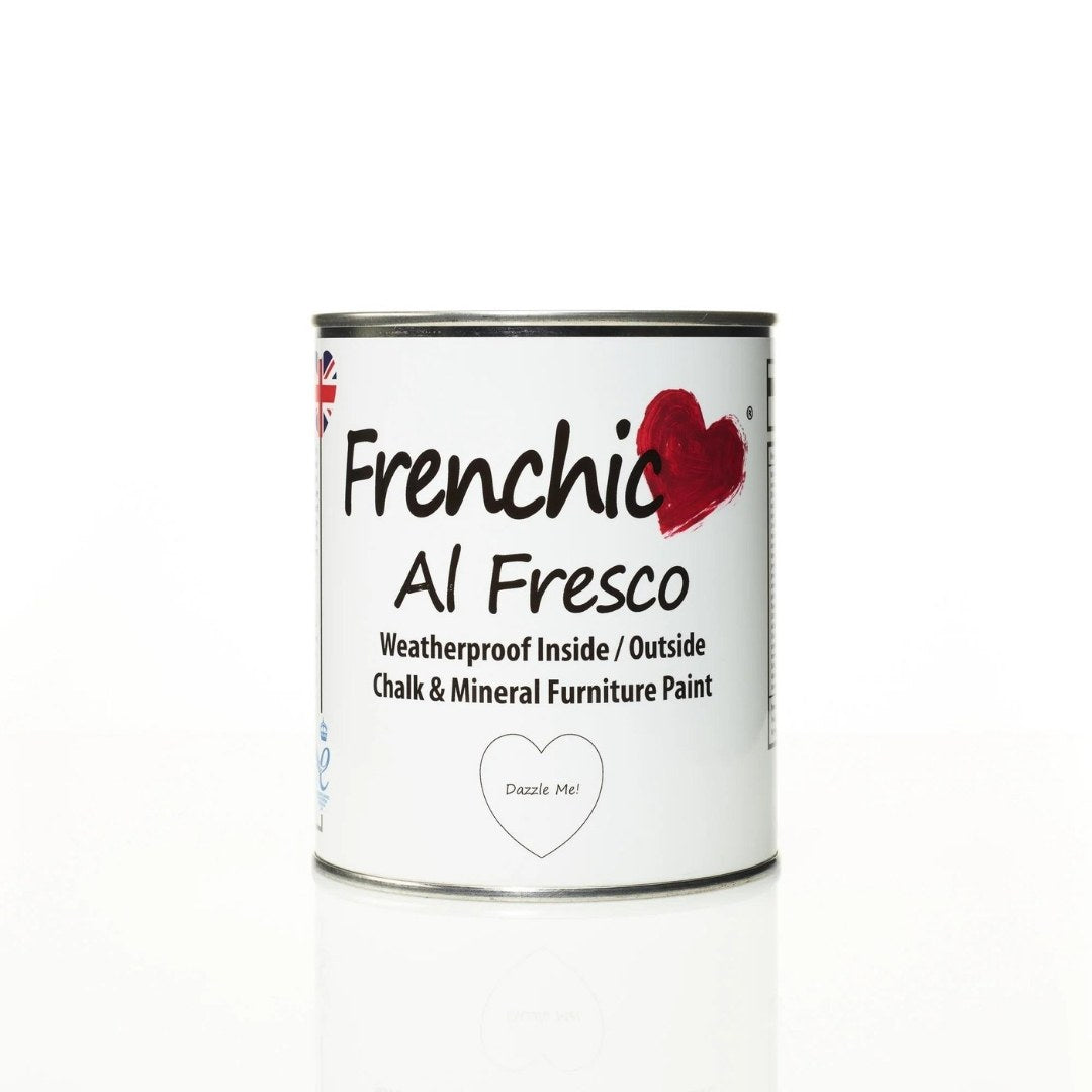 Dazzle Me Frenchic Paint Al Fresco Inside _ Outside Range by Weirs of Baggot Street Irelands Largest and most Trusted Stockist of Frenchic Paint. Shop online for Nationwide and Same Day Dublin Delivery