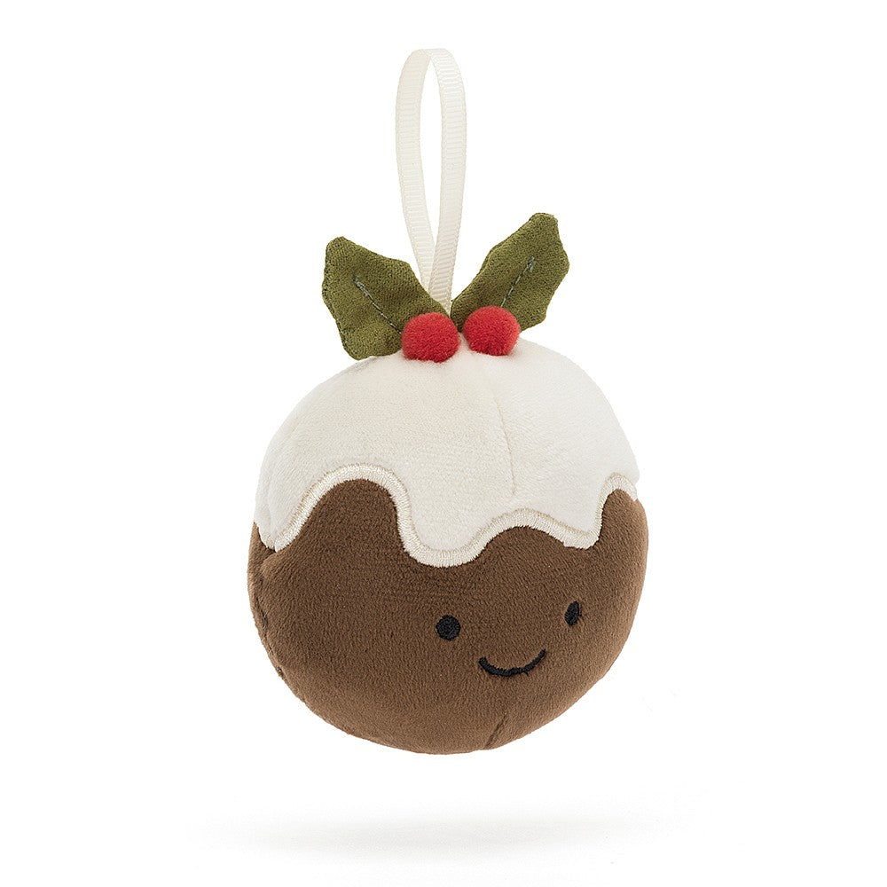 Fab Gifts | Jellycat Festive Folly Christmas Pudding by Weirs of Baggot Street
