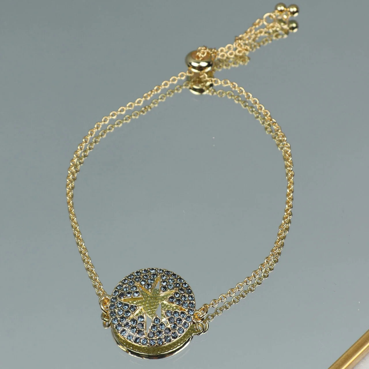 Fab Gifts | Jewellery Bracelet Star Burst Navy by Weirs of Baggot Street