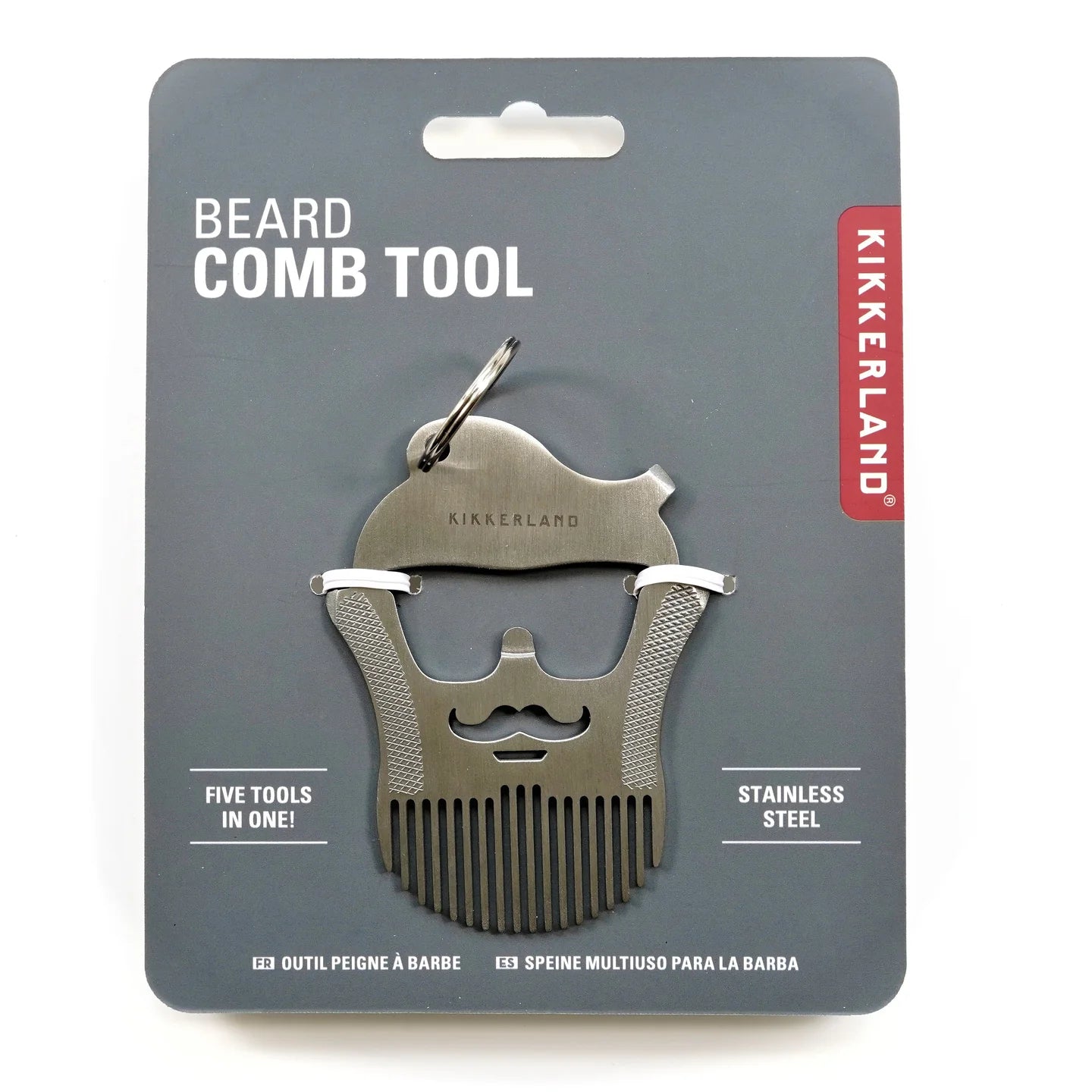 Fab Gifts | Kikkerland Beard Comb Tool by Weirs of Baggot Street