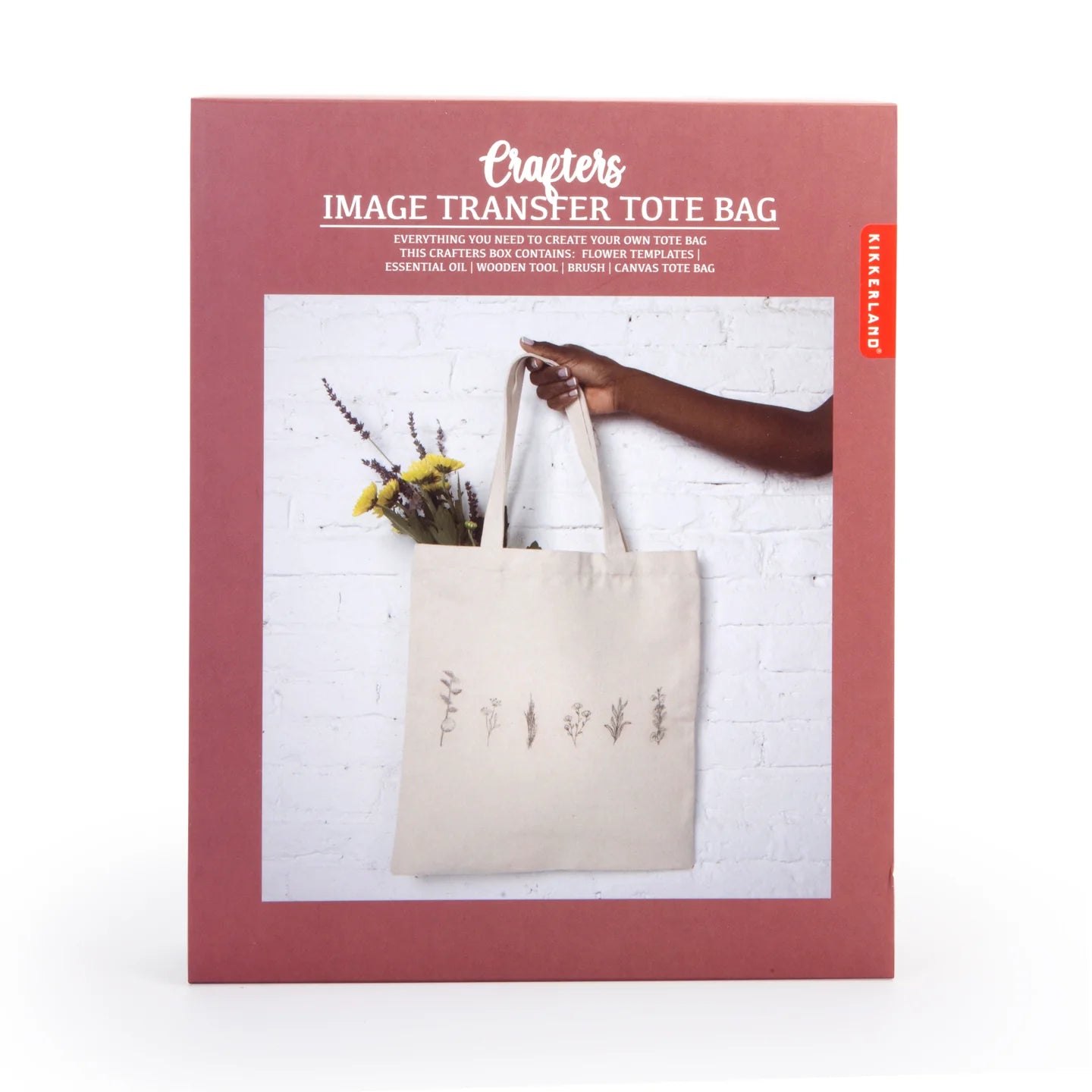 Fab Gifts | Kikkerland Crafters Image Transfer Tote Bag by Weirs of Baggot Street
