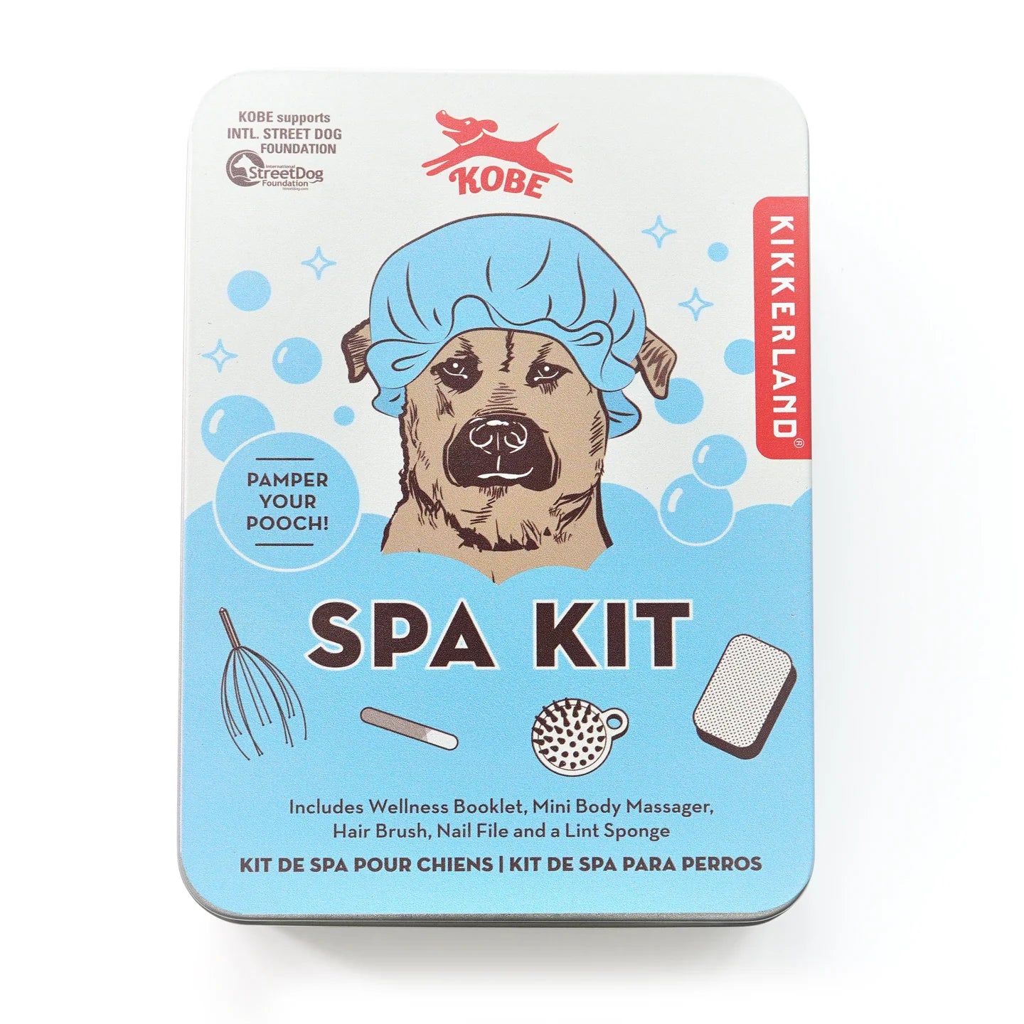 Fab Gifts | Kikkerland Dog Spa Kit by Weirs of Baggot Street