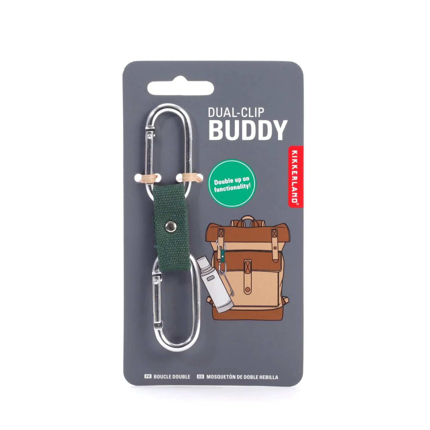 Fab Gifts | Kikkerland Dual-Clip Buddy by Weirs of Baggot Street