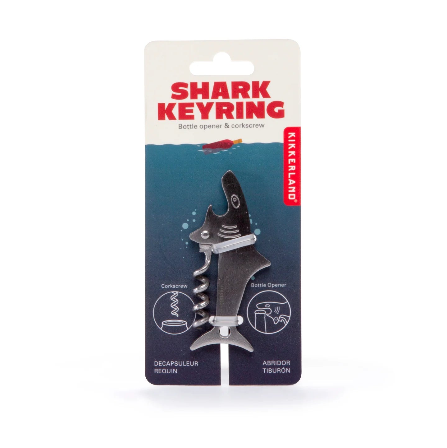 Fabulous Gifts | Kikkerland - Shark Key Ring by Weirs of Baggot Street