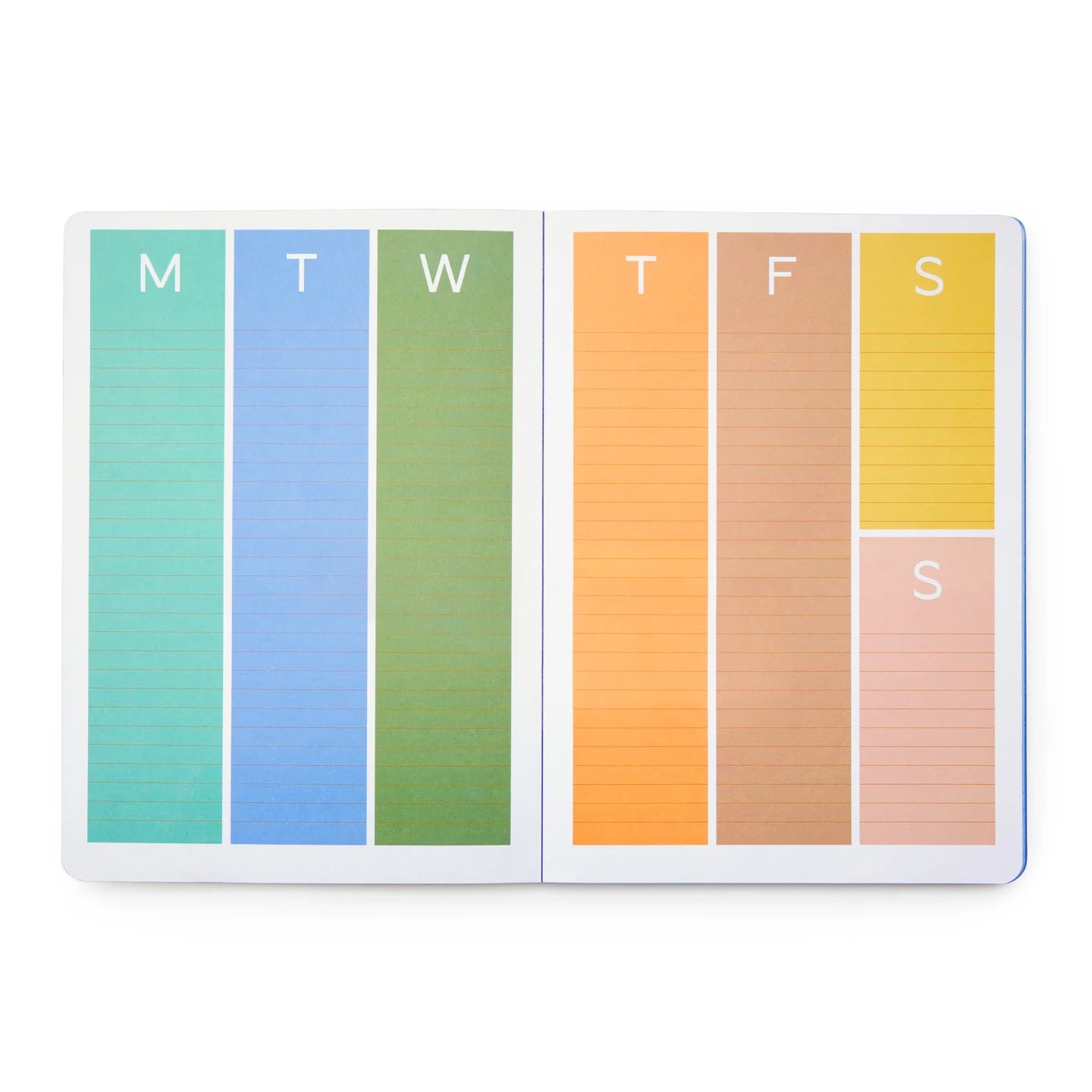 Fab Gifts | Kikkerland Undated Weekly Planner by Weirs of Baggot Street