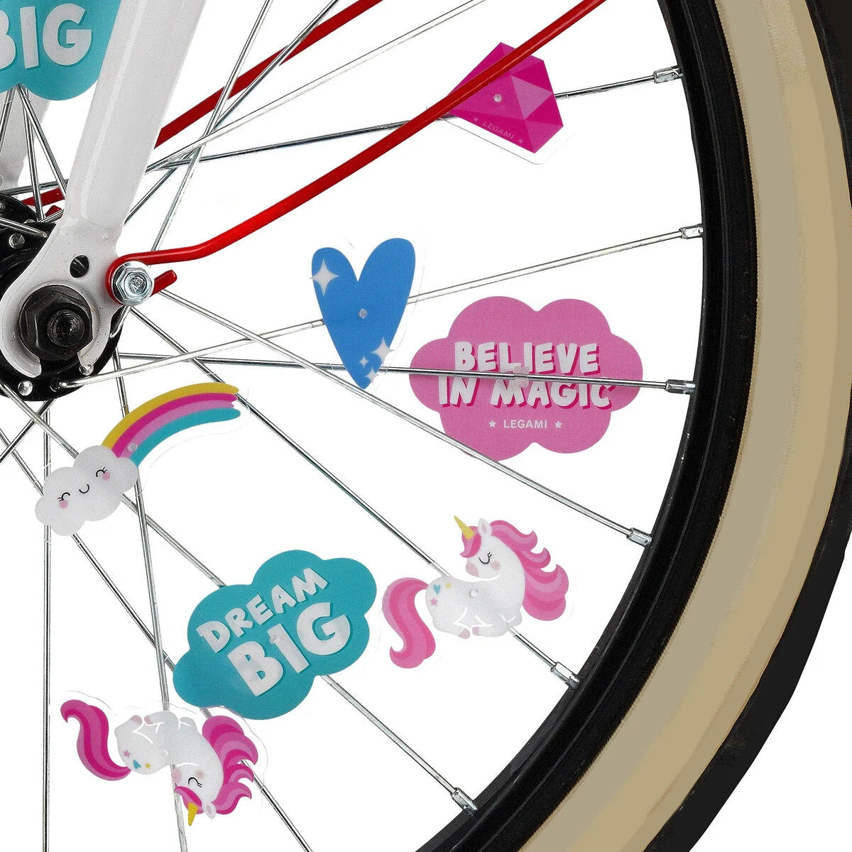 Fab Gifts | Legami Bike Spoke Decorations - Unicorn by Weirs of Baggot Street