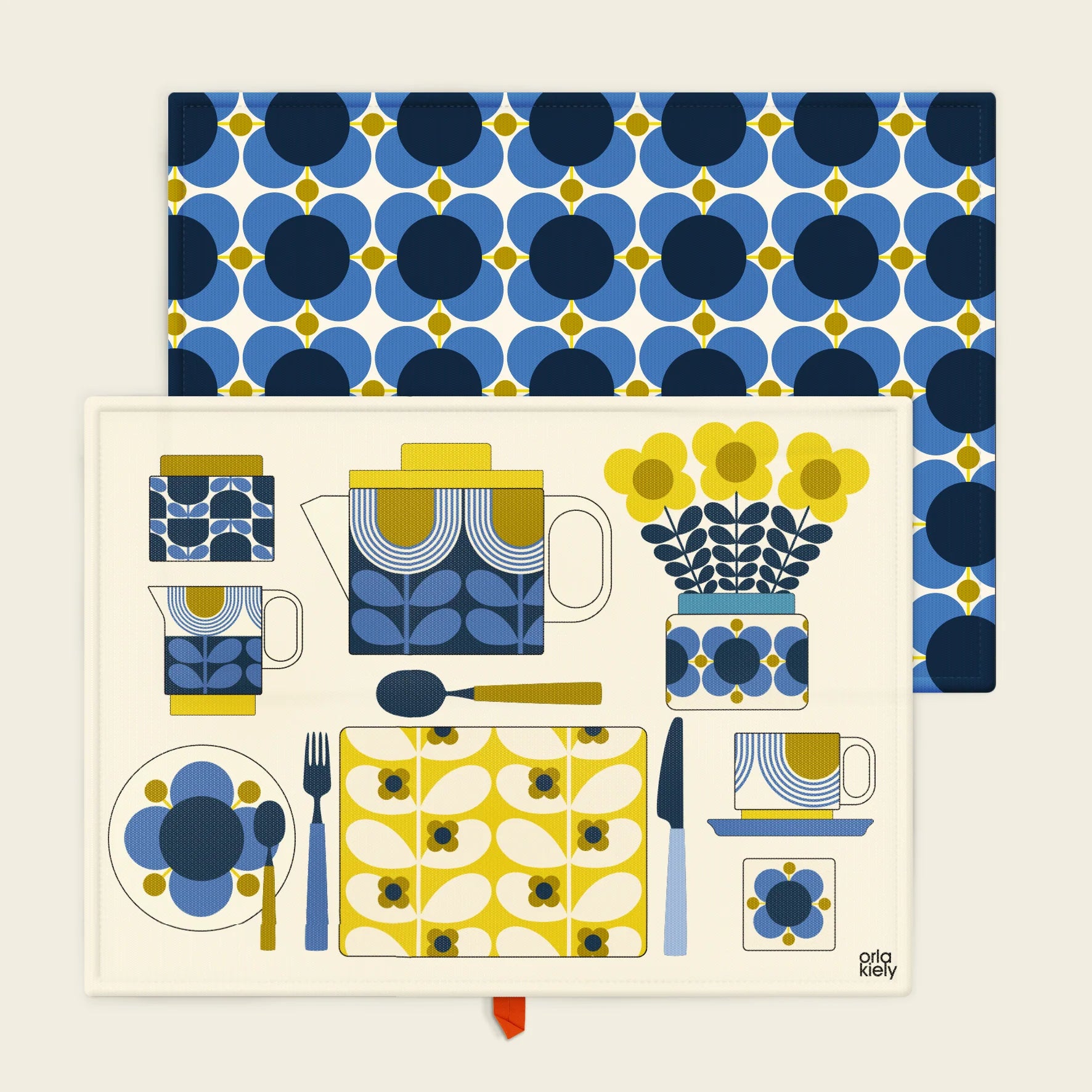 Fab Gifts | Orla Kiely Afternoon Tea Tea Towels Set of 2 by Weirs of Baggot Street