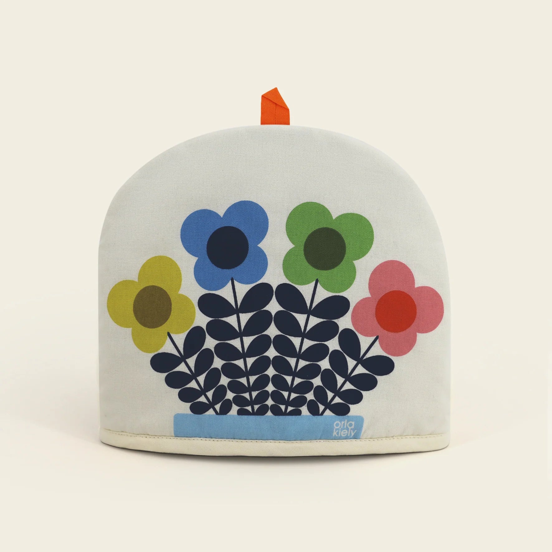 Fab Gifts | Orla Kiely Flowers For The Table Tea Cosy by Weirs of Baggot Street