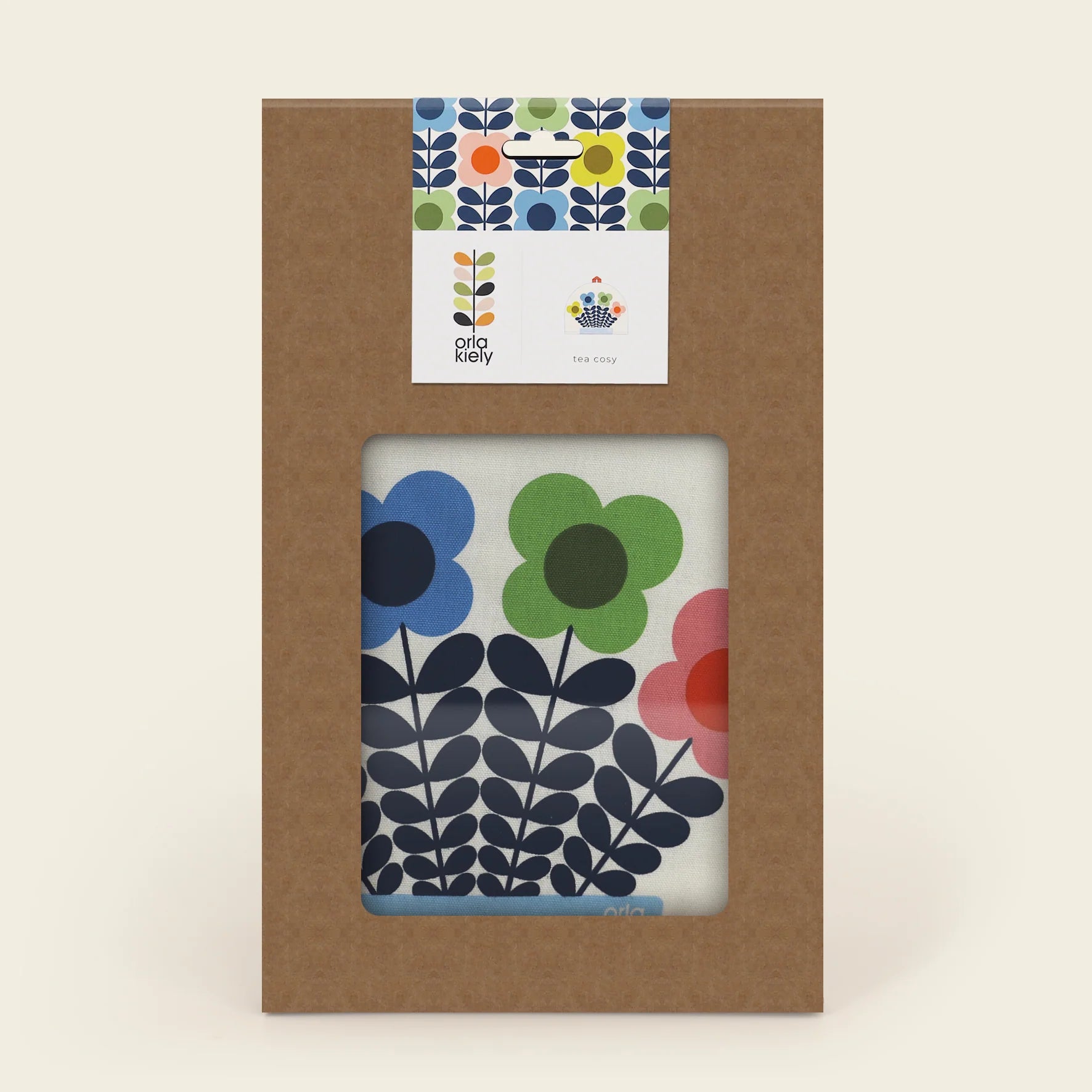 Fab Gifts | Orla Kiely Flowers For The Table Tea Cosy by Weirs of Baggot Street