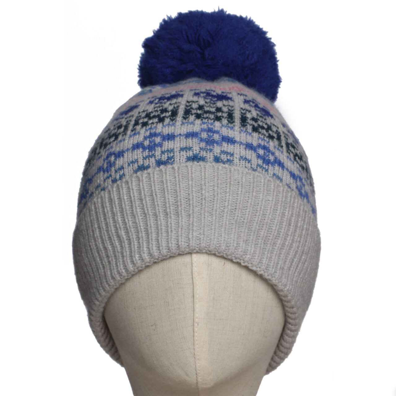 Fab Gifts | Winter Accessories Winter Beanie Nordic Blue by Weirs of Baggot Street