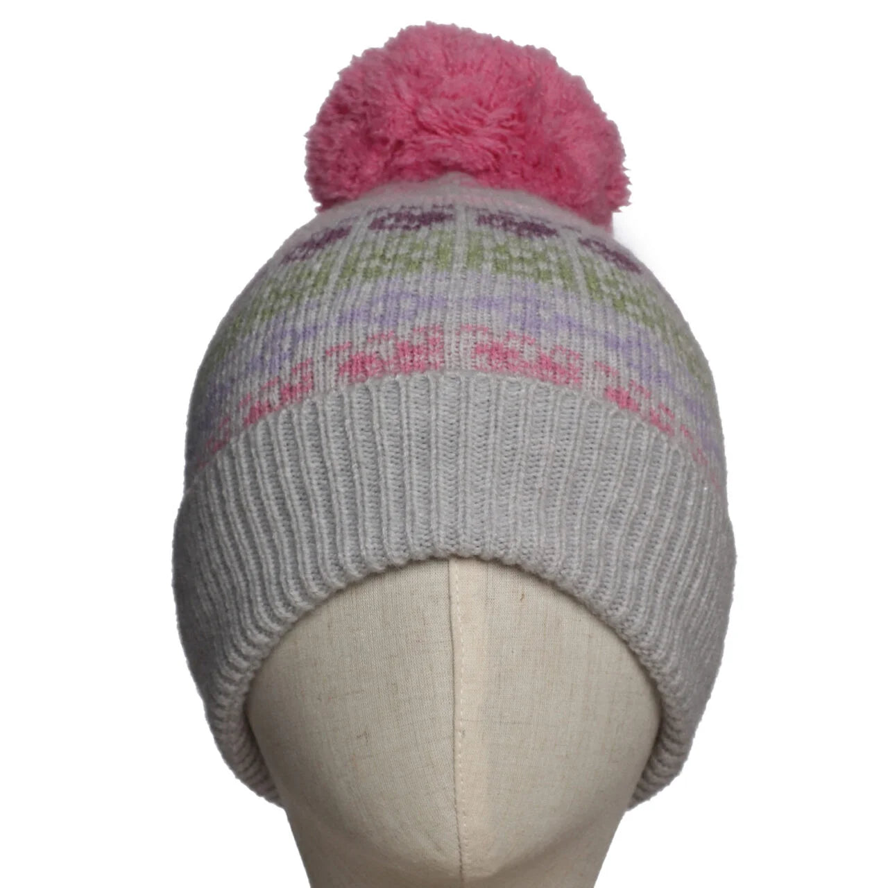 Fab Gifts | Winter Accessories Winter Beanie Nordic Pink by Weirs of Baggot Street