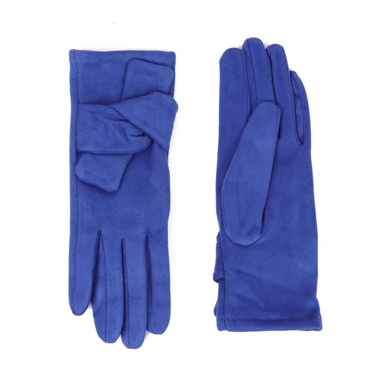 Fab Gifts | Winter Accessories Winter Gloves Alexandra cross-strap Royal Blue by Weirs of Baggot Street
