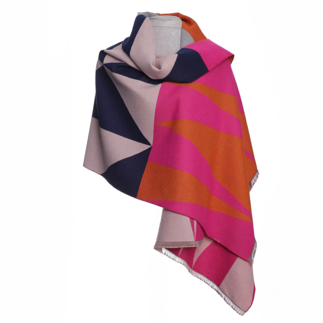 Fab Gifts | Winter Accessories Wrap Reversible Orange by Weirs of Baggot Street