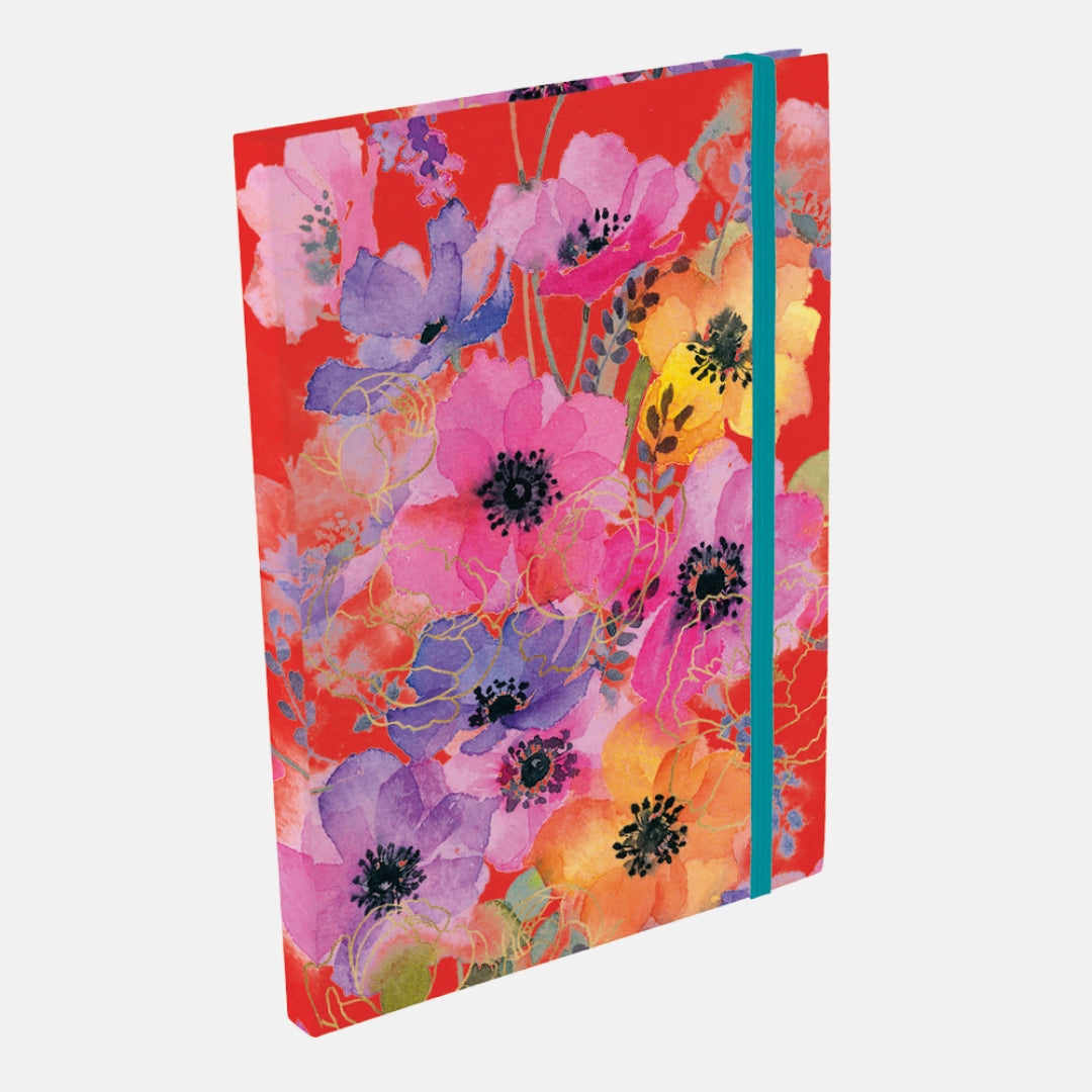 Fabulous Gifts A5 Notebook - Anemones by Weirs of Baggot Street