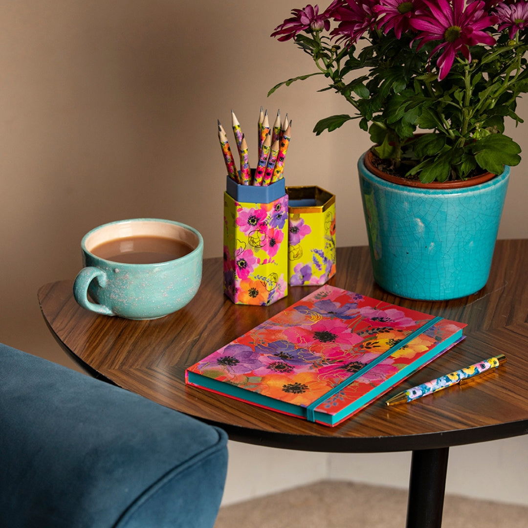 Fabulous Gifts A5 Notebook - Anemones by Weirs of Baggot Street