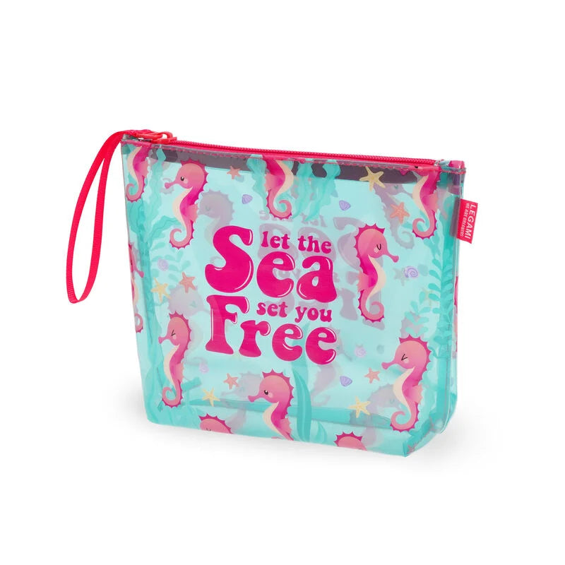 Fabulous Gifts Beach Accessories Legami Beach Pouch - Seahorse by Weirs of Baggot Street