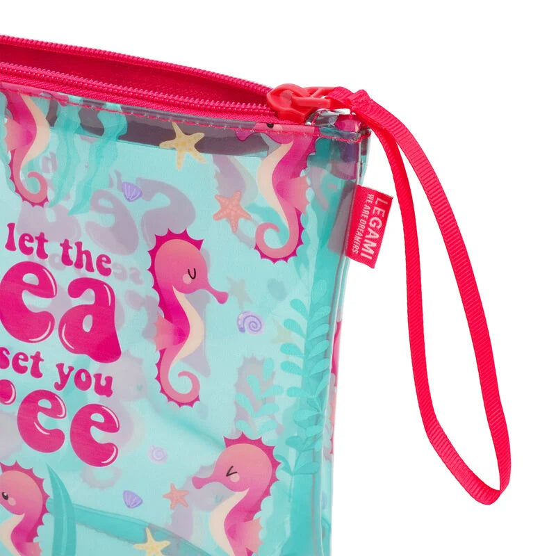 Fabulous Gifts Beach Accessories Legami Beach Pouch - Seahorse by Weirs of Baggot Street