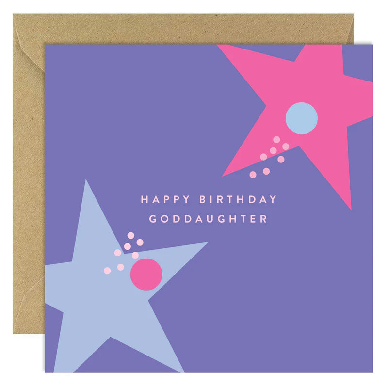 Fabulous Gifts Bold Bunny Happy Birthday Goddaughter New Card by Weirs of Baggot Street