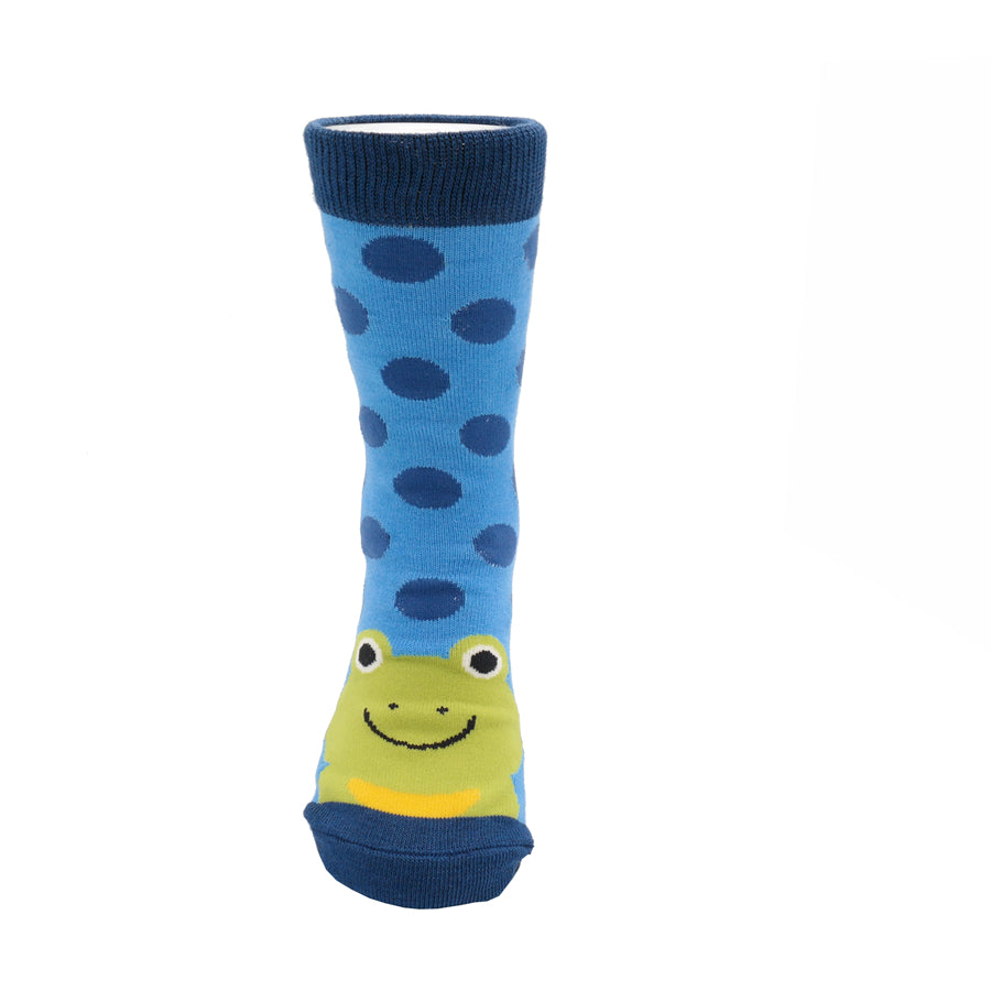 Fabulous Gifts Bubs Kids Boys Animal Socks Mr Heron Box 2-3Y by Weirs of Baggot Street