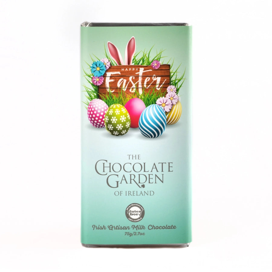 Fabulous Gifts Chocolate Garden Happy Easter Chocolate bar  by Weirs of Baggot Street