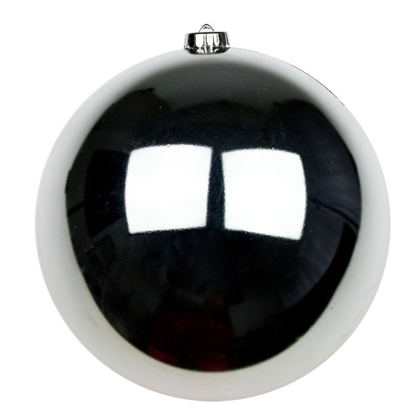 Fabulous Gifts Christmas Christmas Baubles Silver Shiny Shatterproof 200mm 2pc by Weirs of Baggot Street