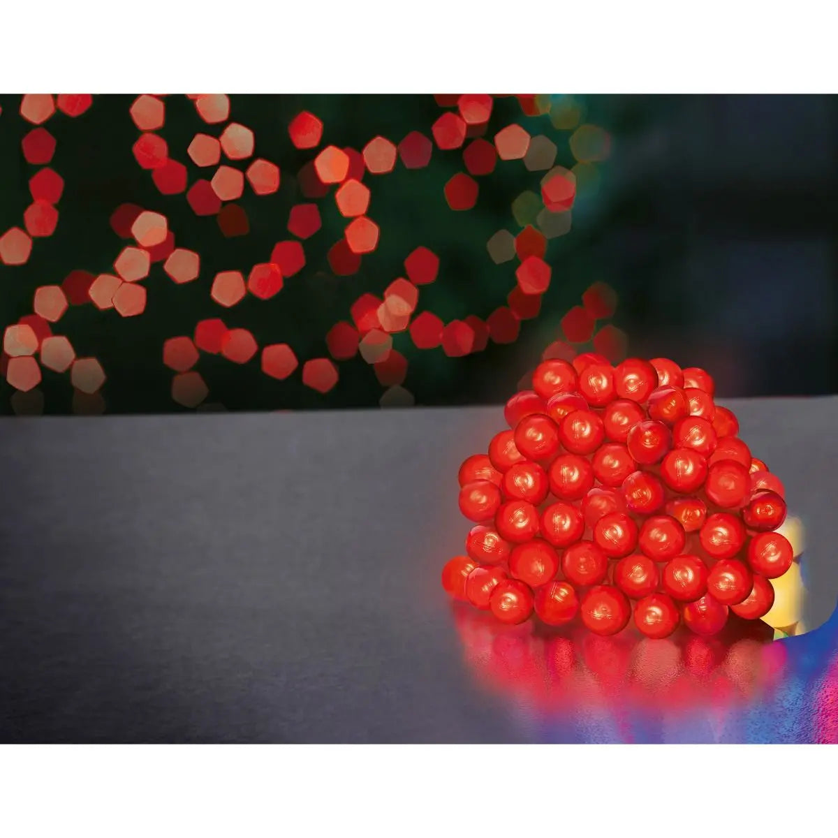 Fabulous Gifts Christmas Christmas Lights 50 Pearl Berry Multi Action LED with Timer Red by Weirs of Baggot Street