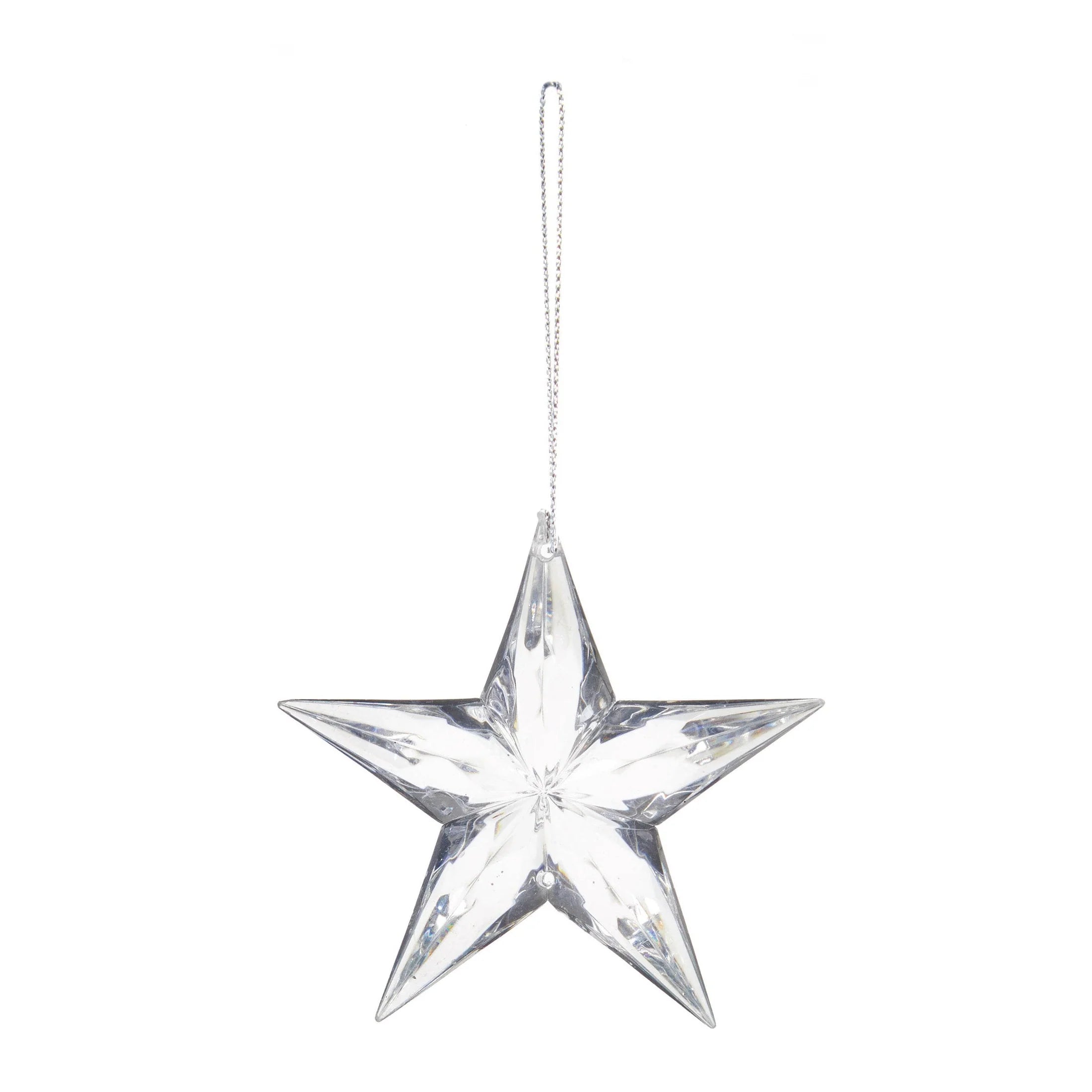 Fabulous Gifts Christmas Christmas Tree Decoration Clear Star by Weirs of Baggot Street